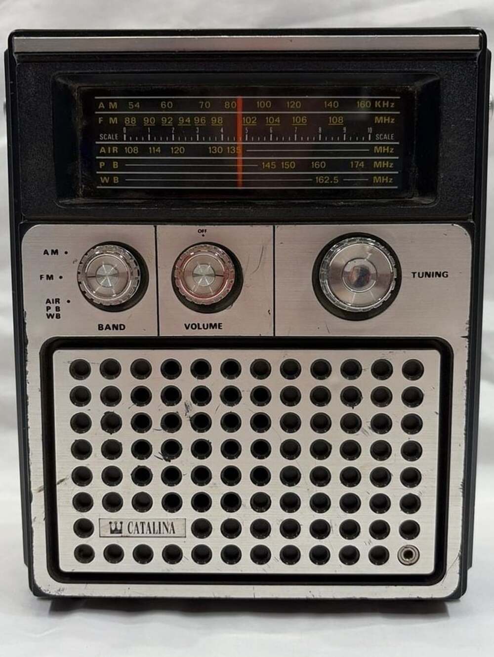 Catalina Model OC120-7238 Vintage Multi-Band Portable Radio